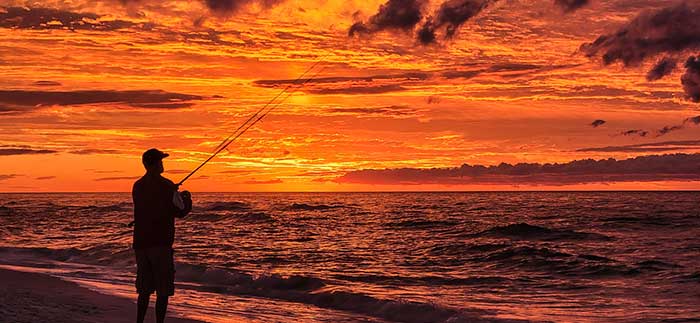 Shore fishing in Los Barriles